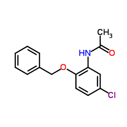 N-[2-(Benzyloxy)-5-chlorophenyl]acetamide结构式