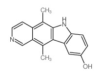 9-hydroxyellipticine structure
