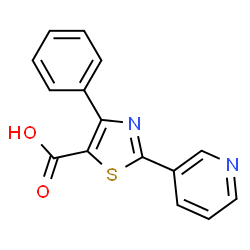 4-phenyl-2-(3-pyridyl)thiazole-5-carboxylic acid picture