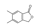 5,6-dimethyl-3H-2-benzofuran-1-one结构式