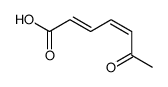 6-oxohepta-2,4-dienoic acid结构式