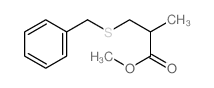 methyl 3-benzylsulfanyl-2-methyl-propanoate structure