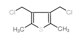 3,4-bis(chloromethyl)-2,5-dimethylthiophene Structure
