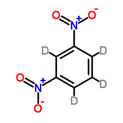 1,3-Dinitro(2H4)benzene Structure