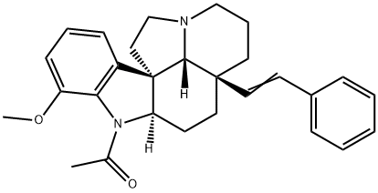 1-Acetyl-20,21-didehydro-17-methoxy-21-phenylaspidospermidine picture