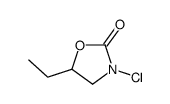 3-chloro-5-ethyl-1,3-oxazolidin-2-one Structure