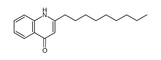 2-Nonylquinolin-4(1H)-one Structure