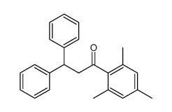 3,3-diphenylpropionylmesitylene Structure