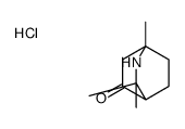 2,2,4-trimethyl-3-azabicyclo[2.2.2]octan-6-one,hydrochloride结构式