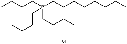 Tributyl(octyl)phosphonium chloride structure