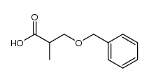 3-benzyloxy-2-methylpropionic acid Structure