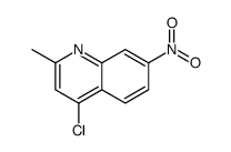 4-chloro-2-methyl-7-nitroquinoline结构式