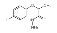 2-(4-氟苯氧基)丙肼结构式