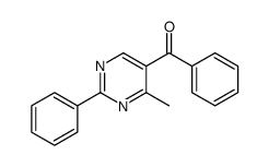 (4-methyl-2-phenylpyrimidin-5-yl)-phenylmethanone Structure
