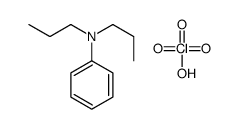 N,N-dipropylaniline,perchloric acid Structure