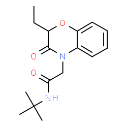 4H-1,4-Benzoxazine-4-acetamide,N-(1,1-dimethylethyl)-2-ethyl-2,3-dihydro-3-oxo-(9CI) picture