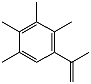 1-(1-Methylethenyl)-2,3,4,5-tetramethylbenzene结构式