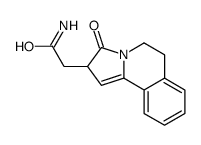 2-(3-oxo-5,6-dihydro-2H-pyrrolo[2,1-a]isoquinolin-2-yl)acetamide结构式