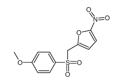 2-[(4-methoxyphenyl)sulfonylmethyl]-5-nitrofuran Structure