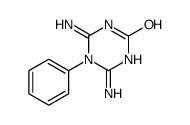 4,6-diamino-5-phenyl-1,3,5-triazin-2-one Structure