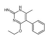 4-ethoxy-6-methyl-5-phenylpyrimidin-2-amine Structure