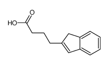 4-(1H-inden-2-yl)butanoic acid结构式