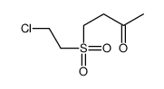4-(2-chloro-ethanesulfonyl)-butan-2-one Structure