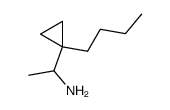 1-(1-Butyl-cyclopropyl)-ethylamine结构式