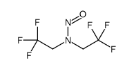 N,N-bis(2,2,2-trifluoroethyl)nitrous amide Structure
