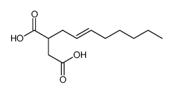 2-(2'-octenyl)succinic acid Structure