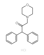 3-morpholin-4-yl-1,1-diphenyl-propan-2-one Structure