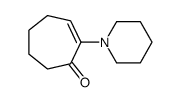 2-piperidin-1-ylcyclohept-2-en-1-one结构式