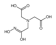 2-[carboxymethyl-[2-(hydroxyamino)-2-oxoethyl]amino]acetic acid Structure