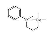 methyl-phenyl-(3-trimethylgermylpropyl)phosphane Structure