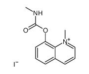 1-methyl-8-methylcarbamoyloxy-quinolinium, iodide Structure