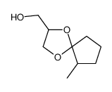 6-Methyl-1,4-dioxaspiro[4.4]nonane-2-methanol Structure