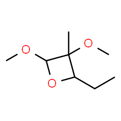Pentane, 1,3-epoxy-1,2-dimethoxy-2-methyl- (5CI) structure