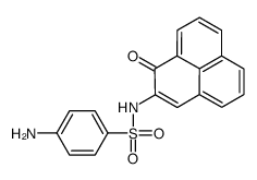 4-amino-N-(1-oxophenalen-2-yl)benzenesulfonamide结构式