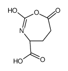 (4S)-2,7-dioxo-1,3-oxazepane-4-carboxylic acid Structure