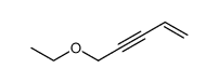 5-ethoxypent-1-en-3-yne结构式