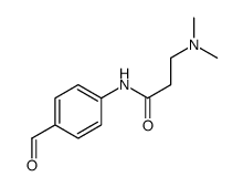 3-(dimethylamino)-N-(4-formylphenyl)propanamide结构式