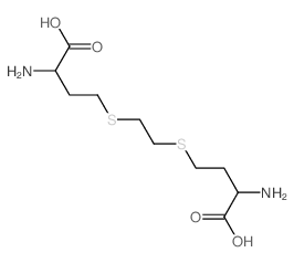 2-amino-4-[2-(3-amino-3-carboxy-propyl)sulfanylethylsulfanyl]butanoic acid结构式