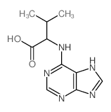 3-methyl-2-(7H-purin-6-ylamino)butanoic acid picture