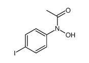N-hydroxy-N-(4-iodophenyl)acetamide结构式
