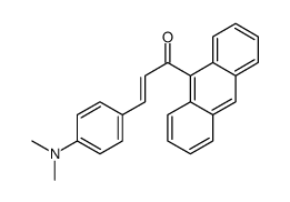 1-anthracen-9-yl-3-[4-(dimethylamino)phenyl]prop-2-en-1-one Structure