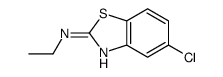 2-Benzothiazolamine,5-chloro-N-ethyl-(9CI)结构式