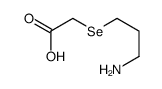 2-carboxymethyl-3-aminopropylselenide Structure