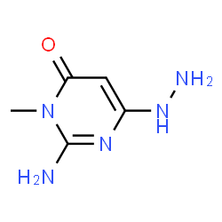 4(3H)-Pyrimidinone, 2-amino-6-hydrazino-3-methyl- (9CI) picture