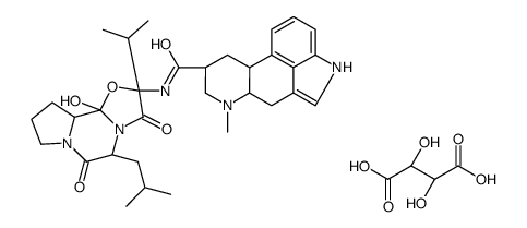 Dihydroergokryptine tartrate Structure