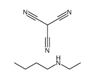 N-butyl-N-ethylammonium tricyanomethanide结构式